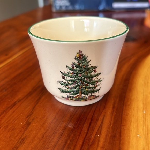 Spode Christmas Votive Cup and Candle Holder - Picture 7 of 11